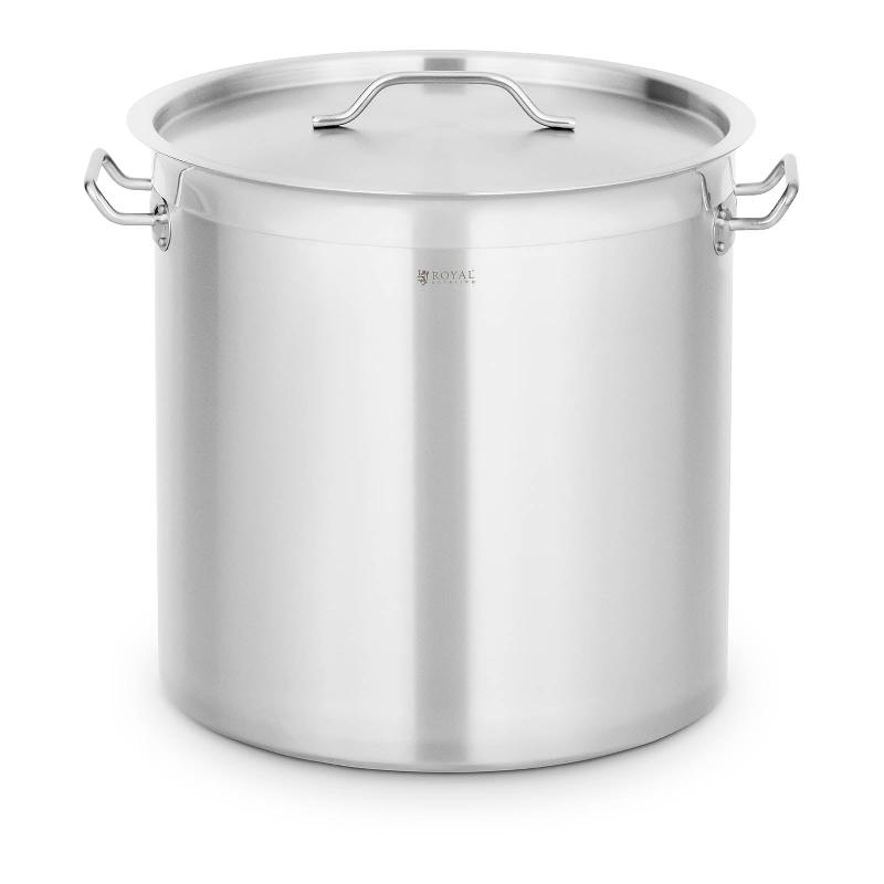 MARMITE CASSEROLE 33 LITRES 350 MM POUR PLAQUES À INDUCTION ACIER INOXYDABLE 14_0004170 MARMITE CASSEROLE 33 LITRES 350 MM POUR PLAQUES À INDUCTION ACIER INOXYDABLE 14_0004170