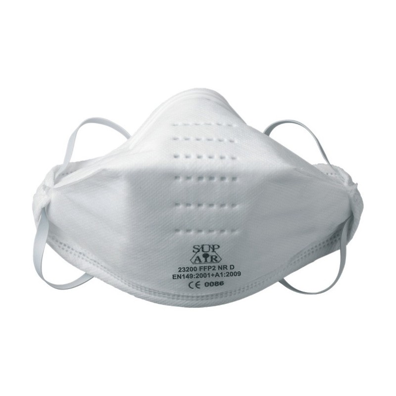 Masque FFP2 NR D SL pliable - Usage unique avec média filtrant haute efficacité - Boîte distributrice_0