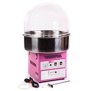 RCZK-1200E (1085) - Machine à barbe à papa professionnelle - Royal Catering - Rendement 1 unité/min (12-18g de sucre) - Acier inoxydable_0