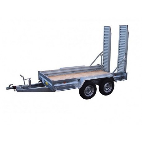 Remorque porte-engins Lider 33850 - 2 essieux - 4.80 x 2.05 m - PTAC 2500/2000 kg_0