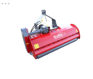 Rotogyr VV 1600 - Jean de Bru - broyeur pour vignes et vergers - largeur 1,60 m - boîtier 60 CV avec roue libre intégrée_0