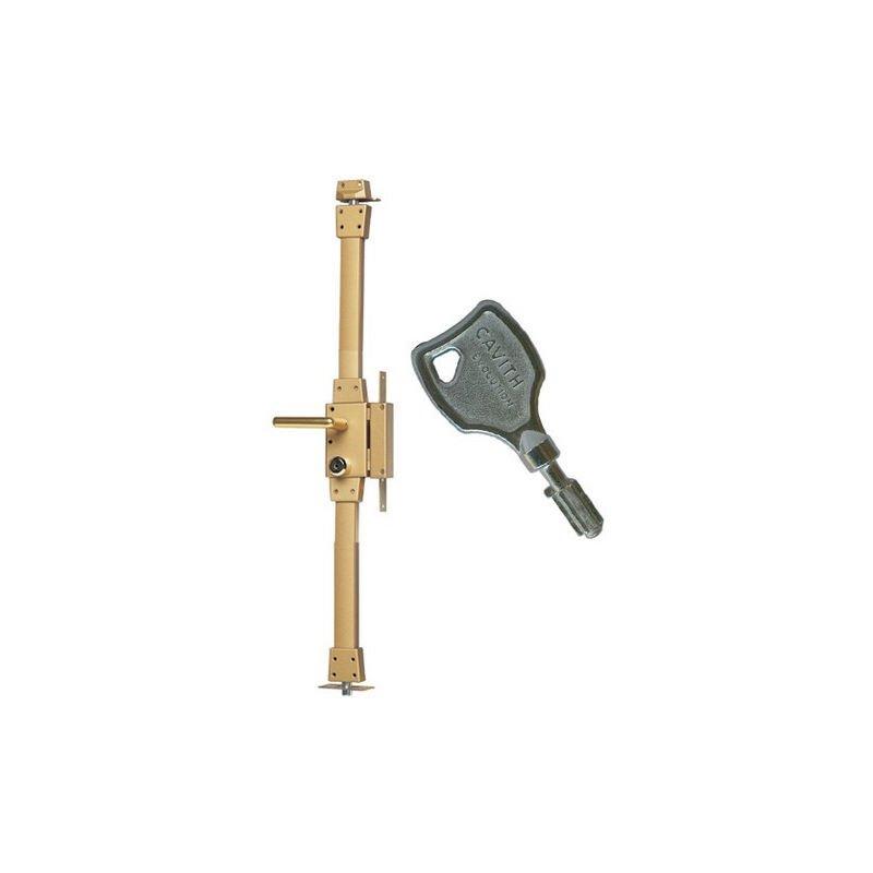 Lot de 2 cylindres de serrure profilé 30-30 - Avec 10 clés - Longueur