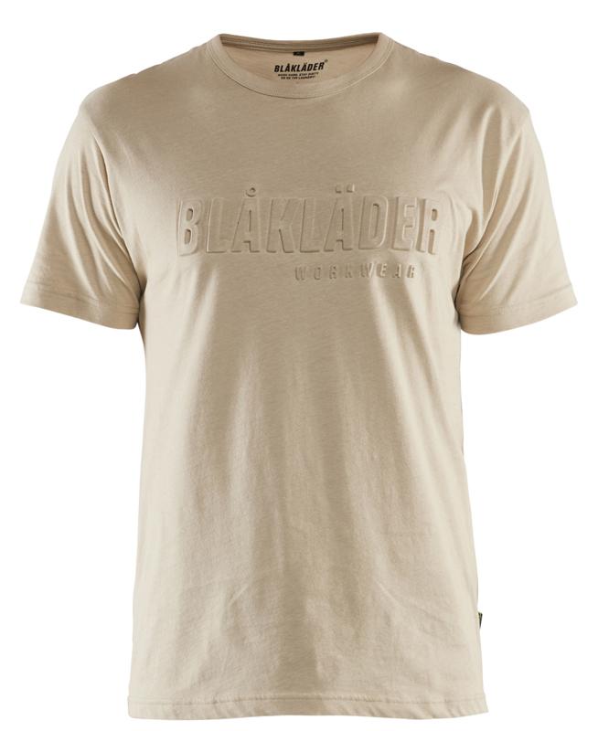 T-shirt imprimé 3d à manches courtes beige txl - blåkläder - 353110422509xl - 827209_0