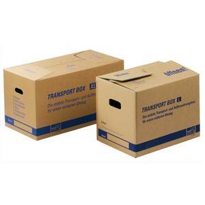 Tidypac carton de déménagement double cannelure format l - dimensions : l50 x h35 x p35,5 cm brun_0