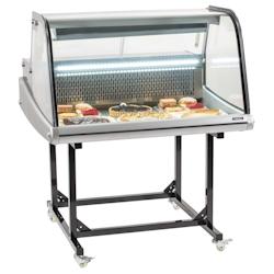 Vitrine réfrigérée de marché 175L sur chariot CVRM175L Casselin - CVRM175L_0