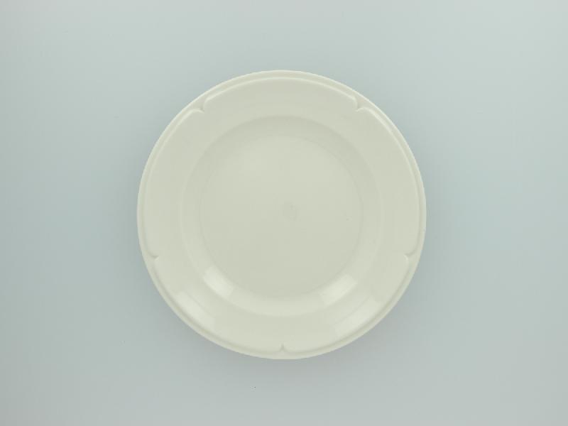 ASSIETTE PLATE ROND IVOIRE PORCELAINE Ø 20,8 CM ANNA RAK