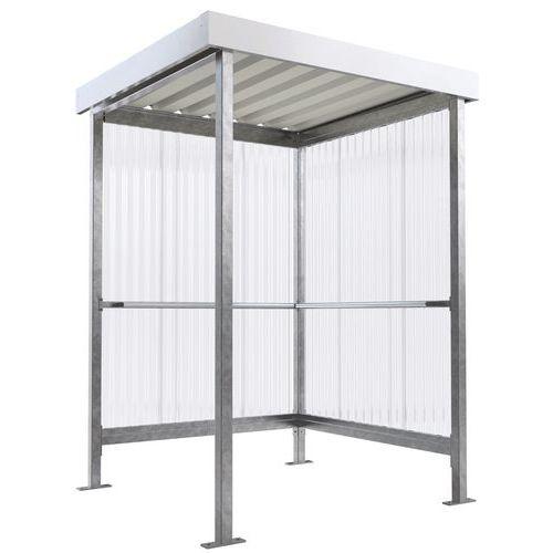 ABRIS FUMEUR JENA GALVANISÉ - 236X172X158 CM - WSM
