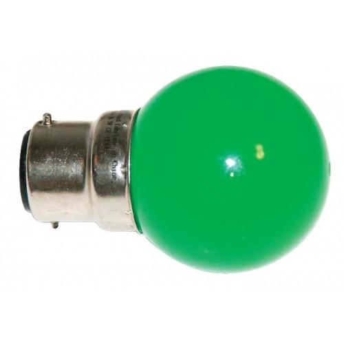 AMPOULE LED - 0,62W - B22 - IP44 - VERT FESTILIGHT
