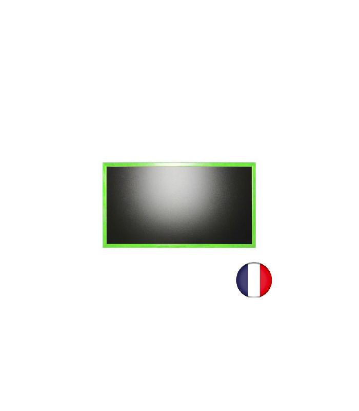 Ardoise murale en bois - 102 x 57 cm - Référence : PFN20VE_0