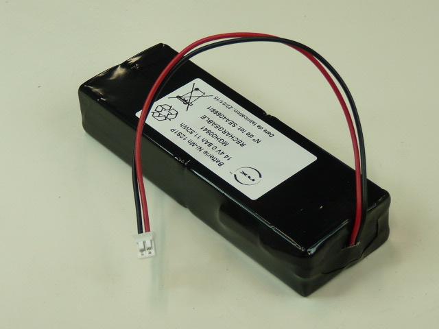Batterie NiMH 12x H-F6 12S1P ST4 14.4V 800mAh JST - Marque NX - Quantité 1_0