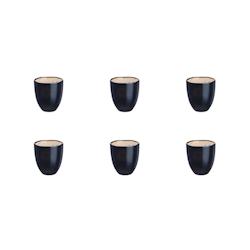 Bjorn Tasse IRIS 15cl - 6 pièces - Blanc ivoire - blanc 3701488306093_0