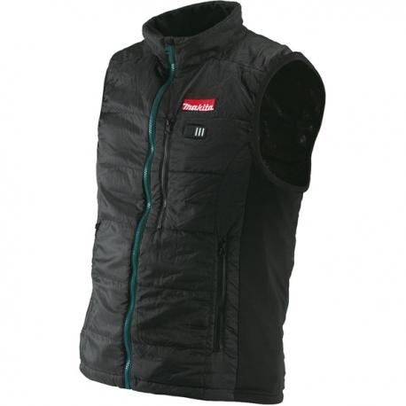 Doudoune gilet chauffant sans manche noir TS batterie incluse - KYMAXX -  IAN.S