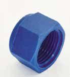 Bouchon femelle Tefen - Adaptateur basse pression en nylon 66 - Couleur bleue_0