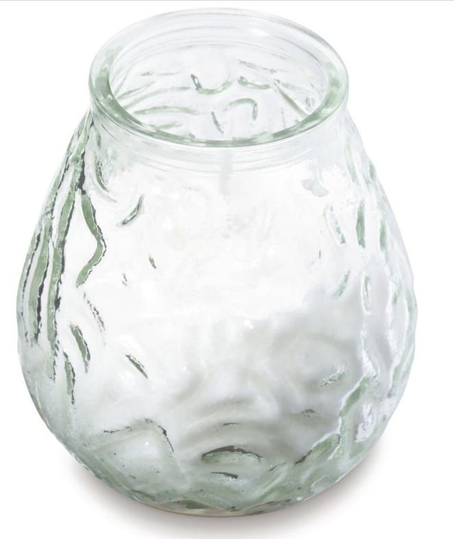 BOUGIES VÉNITIENNES BOLSIUS LOWBOY, COLORIS TRANSPARENT - 12 PIÈCES