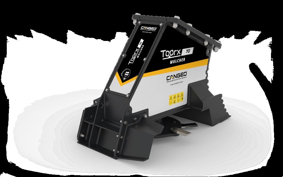 CANGEO TOORX 70 HD - Broyeur à disques pour herbe - Pelle 8 à 14 t_0