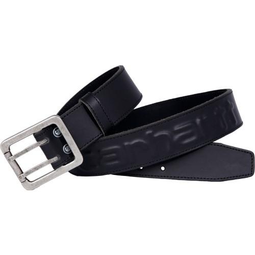 CEINTURE EN CUIR - LOGO CARHARTT - NOIR - TAILLE 44 CARHARTT