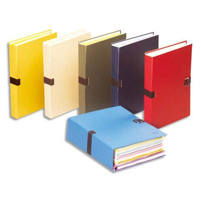 CHEMISE 1ER PRIX EXTENSIBLE RECOUVERTE DE PAPIER TOILE - ROUGE