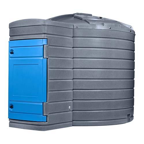 Citerne 7500 Litres Adblue® PEHD extérieure double paroi - Pompe immergée 230V - Débit 35 L/min_0