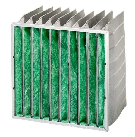 City-Flo - Médias de filtration d'eau - Camfil - Cadre en acier galvanisé avec fibre de verre et charbon_0