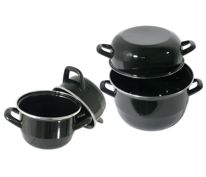COCOTTE À MOULES FRITES 18 CM, ÉMAILLÉE