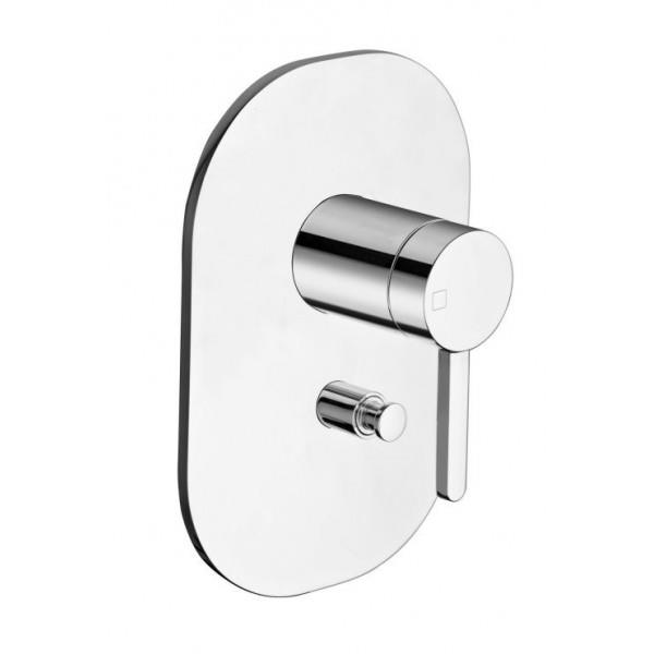 DOUCHE ENCASTREE UNIC 2 SORTIES COMPLET CHROME - CRISTINA ONDYNA UC68951
