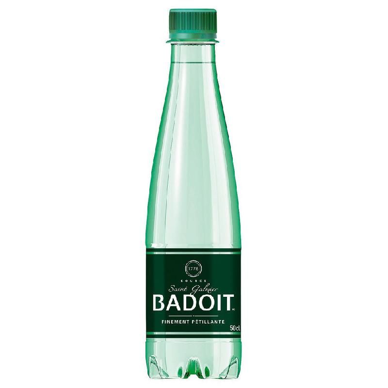 EAU GAZEUSE BADOIT - 50 CL (LOT 30 BOUTEILLES)