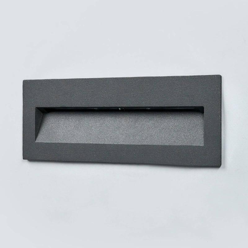 ELC APPLIQUE ENCASTRABLE LED ADALINA, GRIS FONCÉ