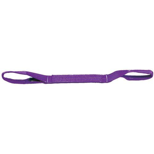 ELINGUE PLATE L=2M F=1000KG LARG=30MM 2 BOUCLES RENFORCEES - SPANSET