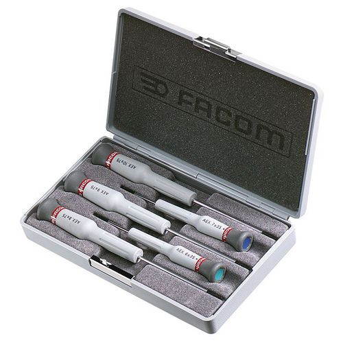 FACOM 1 COFFRET DE 5 TOURNEVIS MICRO-TECH® TORX® FACOM