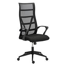 FAUTEUIL DE BUREAU TOWN MAILLE NOIR
