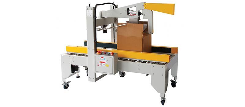 Fermeuse de caisse en carton - pliage et scellage des rabats supérieurs - utilisation autonome ou en ligne de production_0
