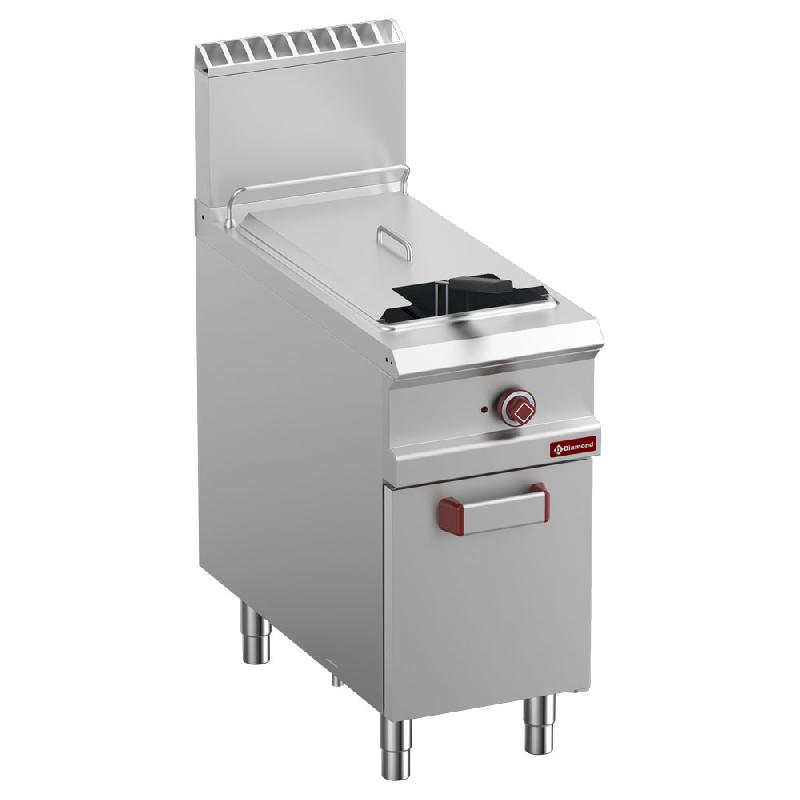 Friteuse de restauration à gaz avec 1 cuve de 21 litres sur coffre ... - PG9/F21A4-NY_0