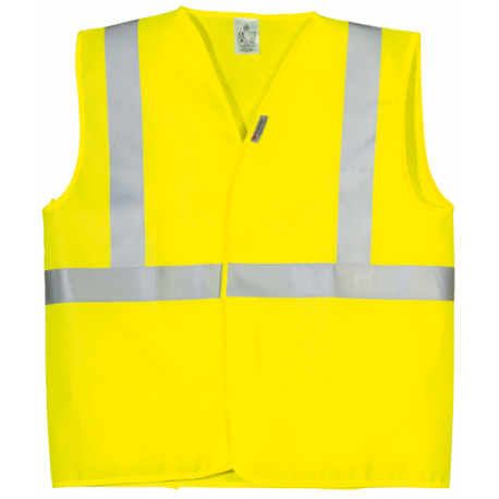 Gilet YARD 3M Hi-Viz - jaune - baudrier à bandes rétroréfléchissantes - Coverguard | 70210_0