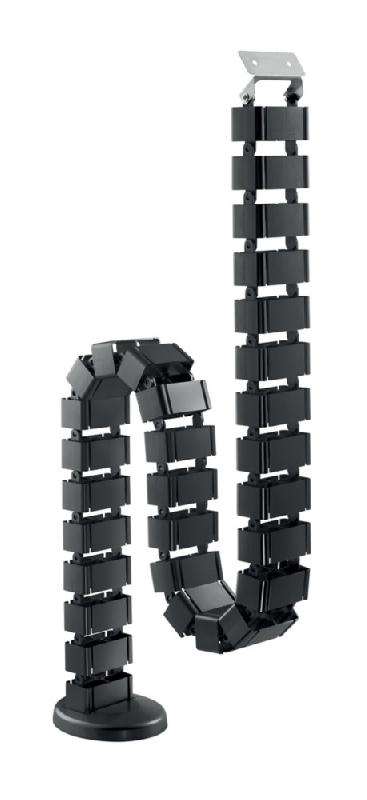 GOULOTTE PASSE-CÂBLES ARTICULÉE – NOIR