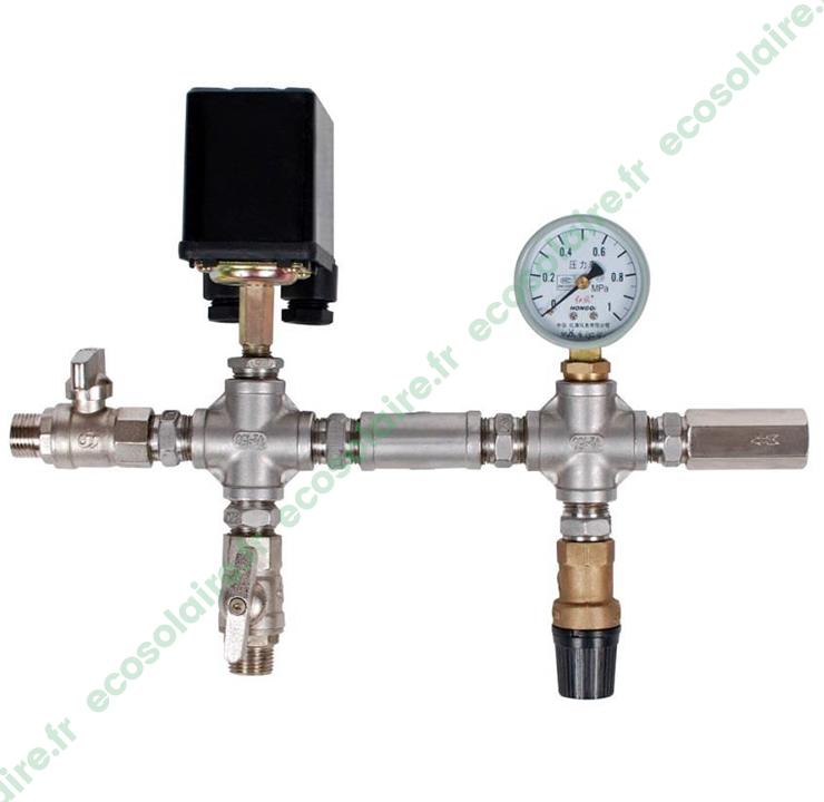Kit de mise sous pression pour PS150 BOOST - Compatible pompes de surface LORENTZ - Composants inclus_0