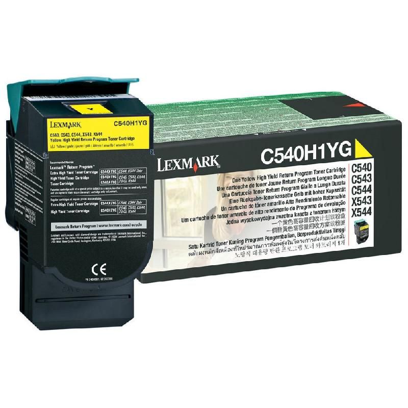 LEXMARK TONER ORIGINAL C540H1YG J - COULEUR: JAUNE