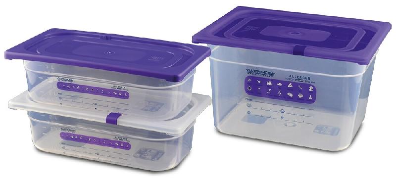 Lioninox Bac Gastronorm identification alergènes 1/2 - 325x265x200 mm - 3701637601178_0