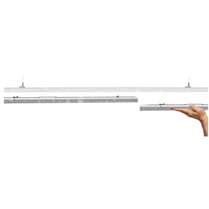 Luminaire linéaire LED personnalisable - Puissance ajustable de 32W à 60W - BEREVIN IP54_0
