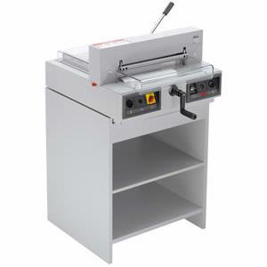 Massicot électrique professionnel Ideal 4315 - A3, 500 feuilles, sur meuble_0