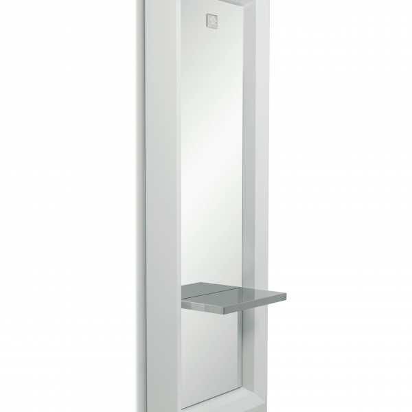 Coiffeuse - Origami FF 42001 B - tablette en inox et finition aluminium extrudé blanc_0