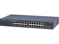 NETGEAR ProSafe JGS524F - Commutateur non géré - 24 ports 10/100/1000 + 2 ports SFP partagés - Montable sur rack_0