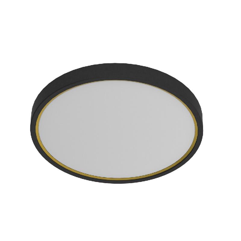 Nordlux Plafonnier NOXY  Matière plastique Noir, Moodmaker™ 3000-4000K IP44 - LED Module / Intérieur - noir 5704924002625_0