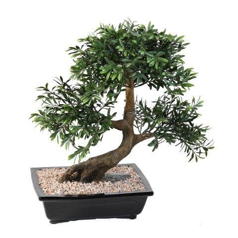PLANTE ARTIFICIELLE D'INTÉRIEUR BONSAÏ BLACK WILLOW 50 CM