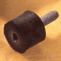 Plot antivibratile - Silentbloc avec filetage femelle et tige filetée de 18 mm_0