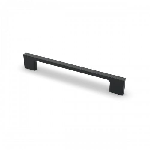 POIGNÉE DE MEUBLE BELLUNO - FINITION NOIR MAT - PAR 4 - 267X9X30MM HETTICH