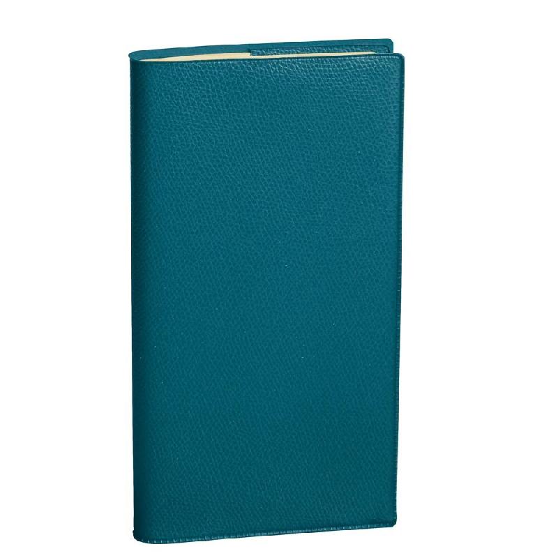 Quo Vadis - Agenda scolaire - Spiralé - 2026-2027 - Italsept S Prestige - Semainier Horizontal - Français - Impala - Bleu - août à août - 8,8x17_0