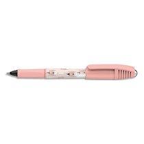 ROLLER À CARTOUCHE ZIPPI CORAIL SWEET JUNGLE, POINTE EN ACIER INOXYDABLE, CARTOUCHE ENCRE BLEU - LOT DE 5