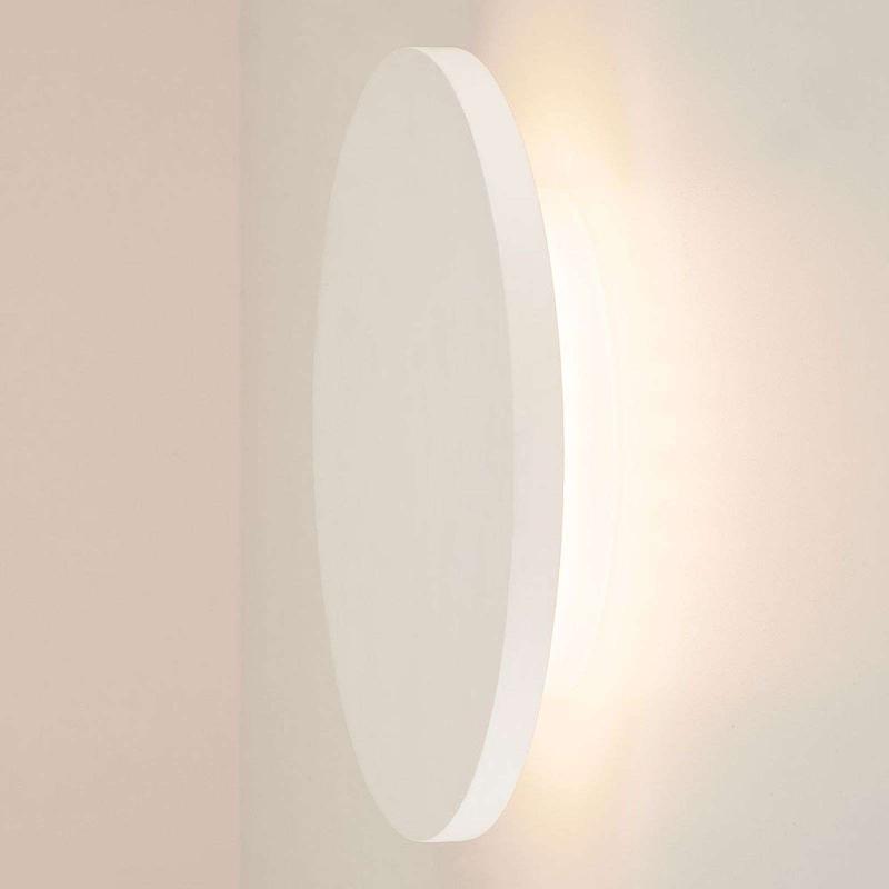 SLV PLASTRA APPLIQUE MURALE LED EN PLÂTRE, RONDE
