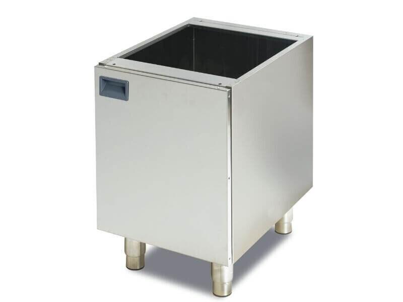 Soubassement inox avec armoire – 45 x 68 cm – Réf. AKS-SGS-D604D - AKS-SGS-D604D_0