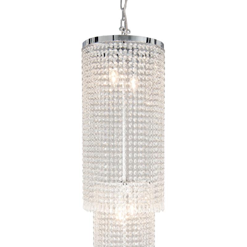 CLAYRE&EEF SUSPENSION CR114 AVEC PENDENTIF EN VERRE, 210 CM